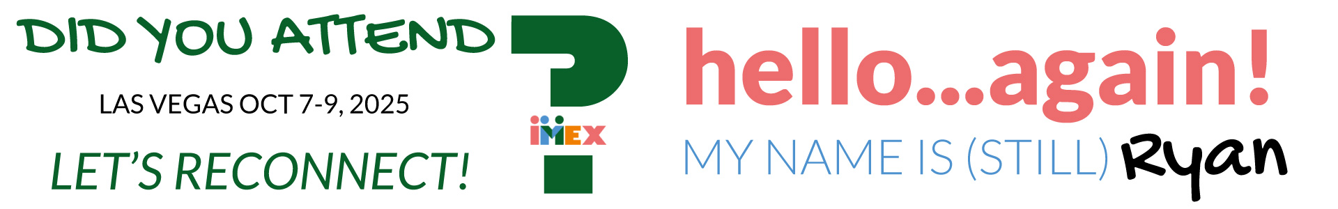 IMEX 2025 RECONNECT