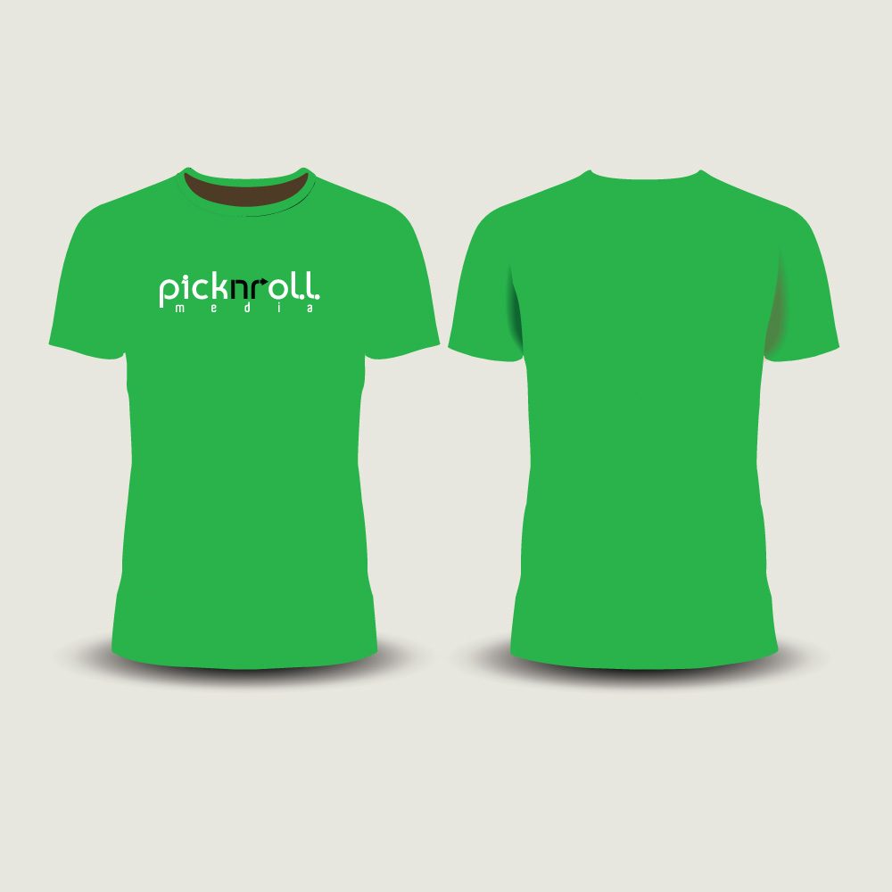 green logo tee